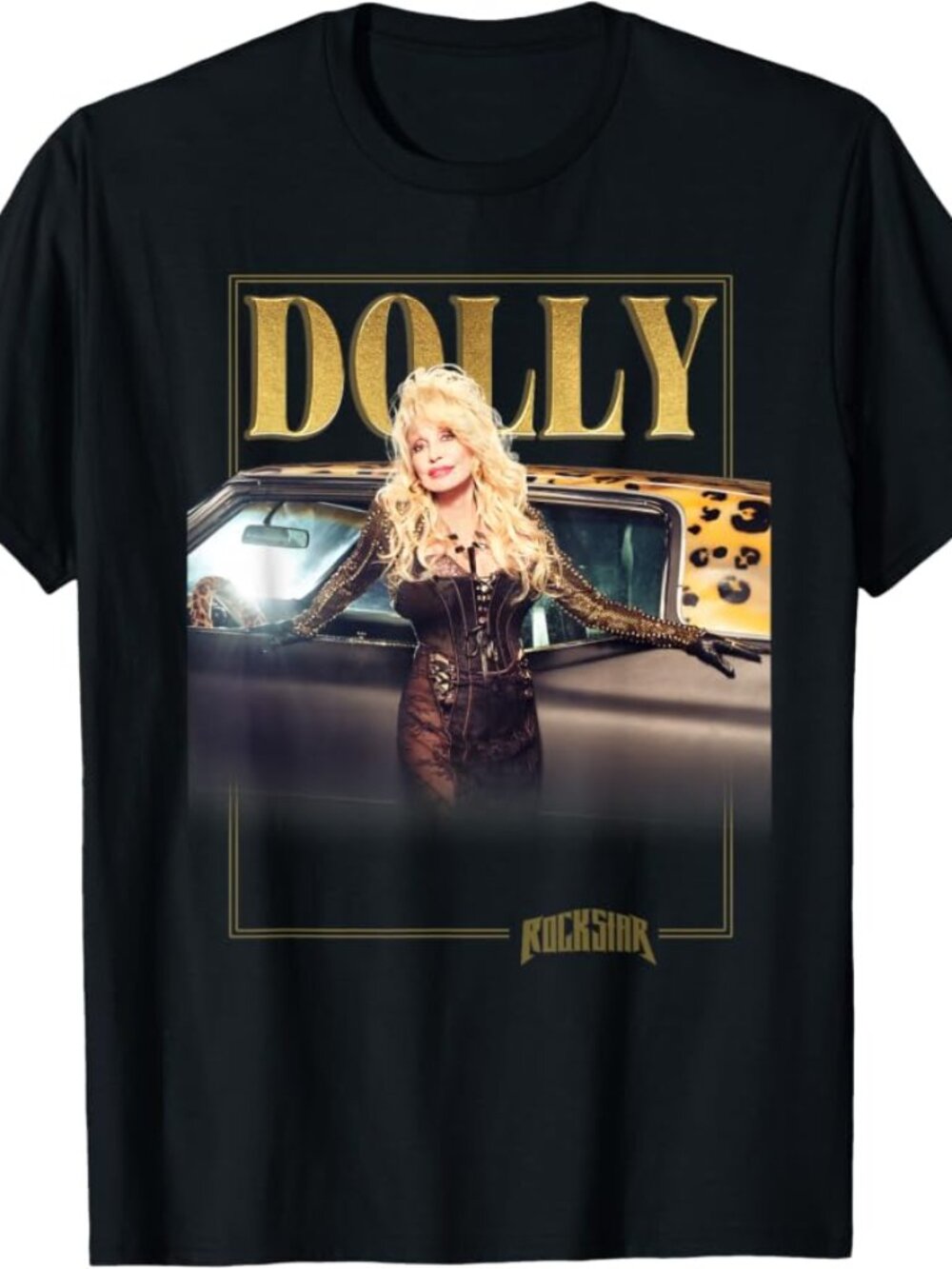 Dolly Parton Rockstar Gold T-Shirt